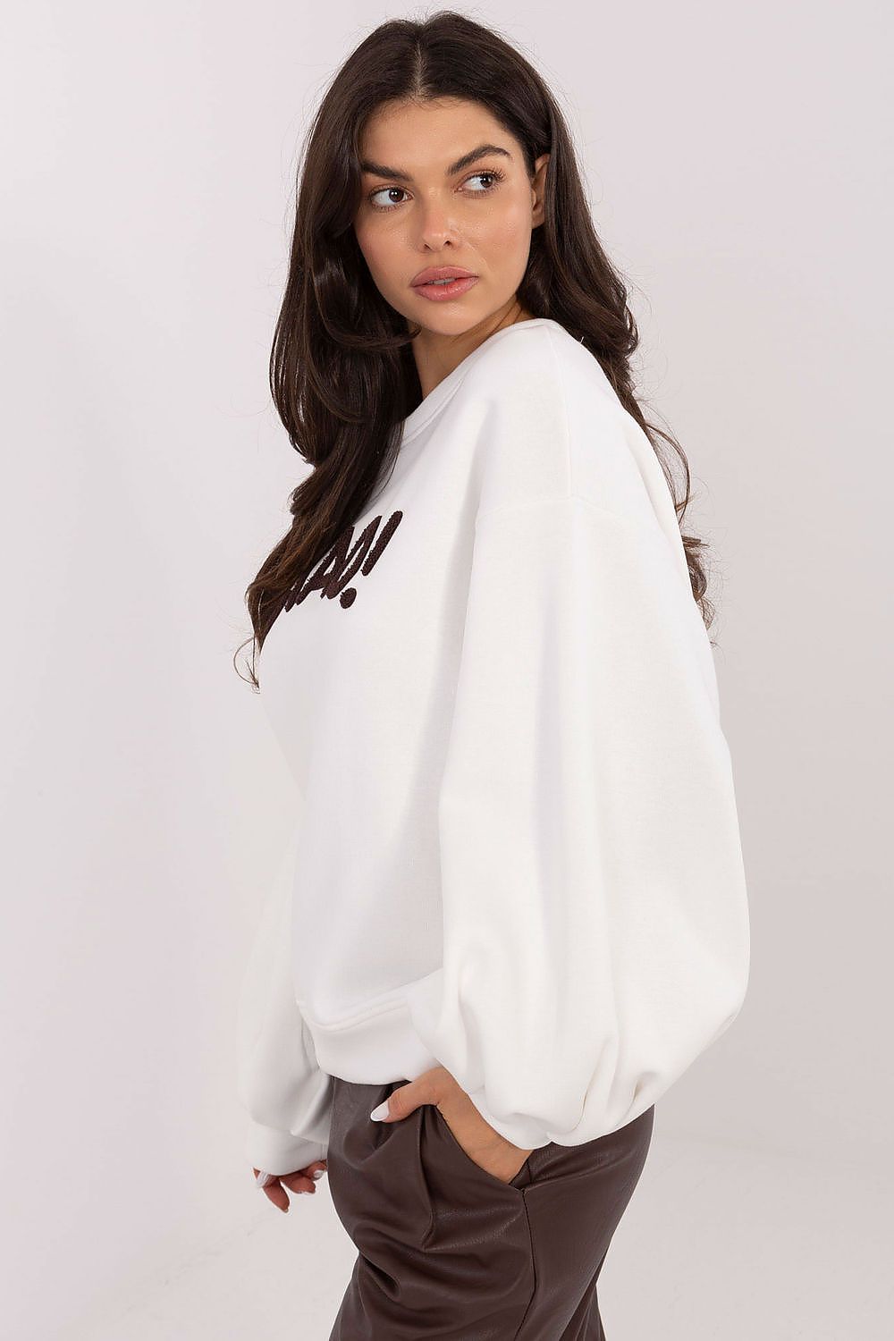   Bluza Damska Model RV-BL-A1044.78 Ecru - Rue Paris 