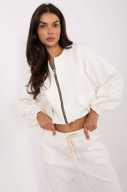   Bluza Damska Model MJ-BL-H5034.19 Ecru - Factory Price 