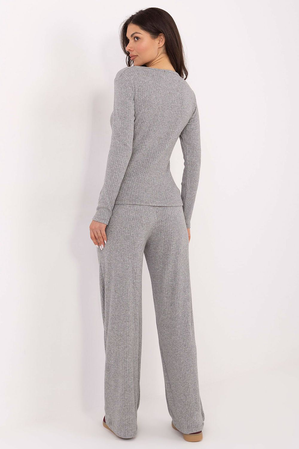  Spodnie Damskie Model SM-SP-A1572.16 Grey - Factory Price 