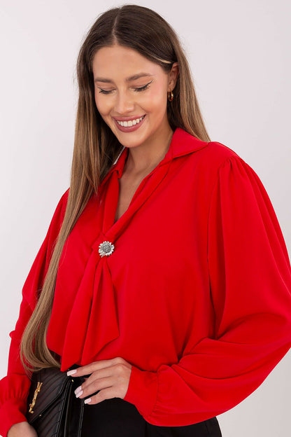   Bluzka Model IT-BZ-28913.17 Red - Factory Price 