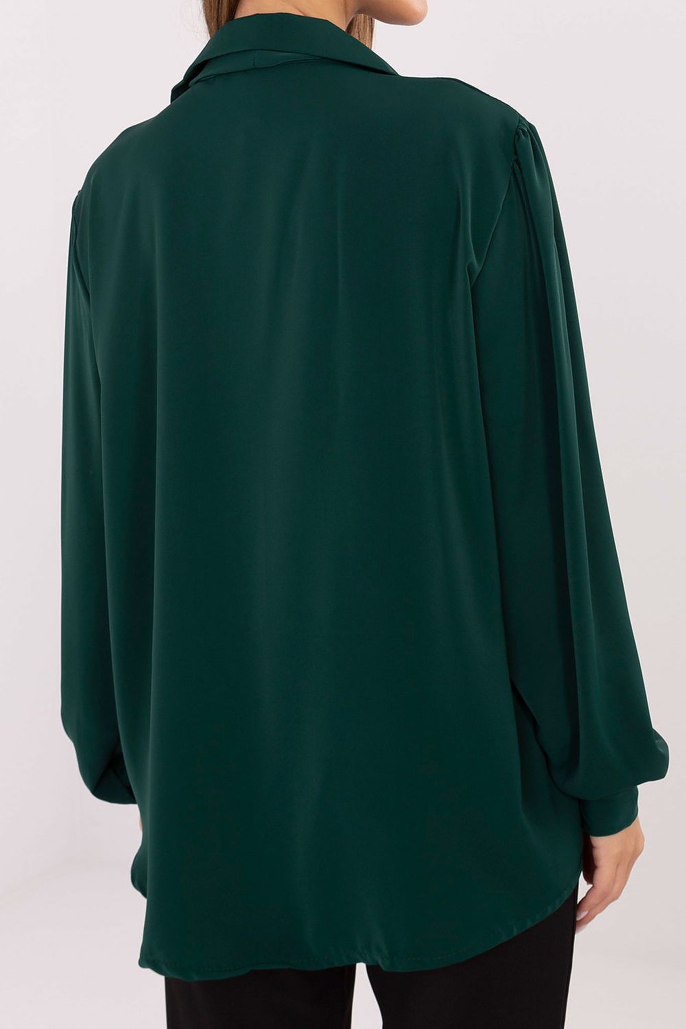   Bluzka Model IT-BZ-28913.17 Dark Green - Factory Price 