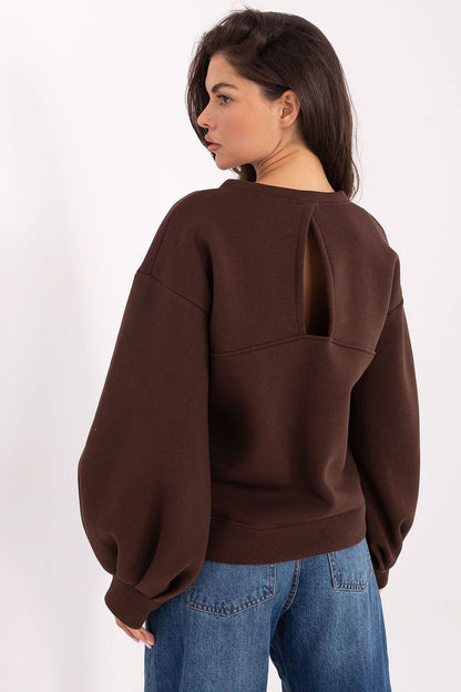   Bluza Damska Model IT-BL-H2349.65 Dark Brown - Factory Price 