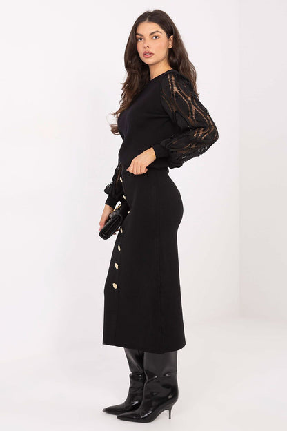  Spódnica Model PM-SD-W937.79 Black - Factory Price 