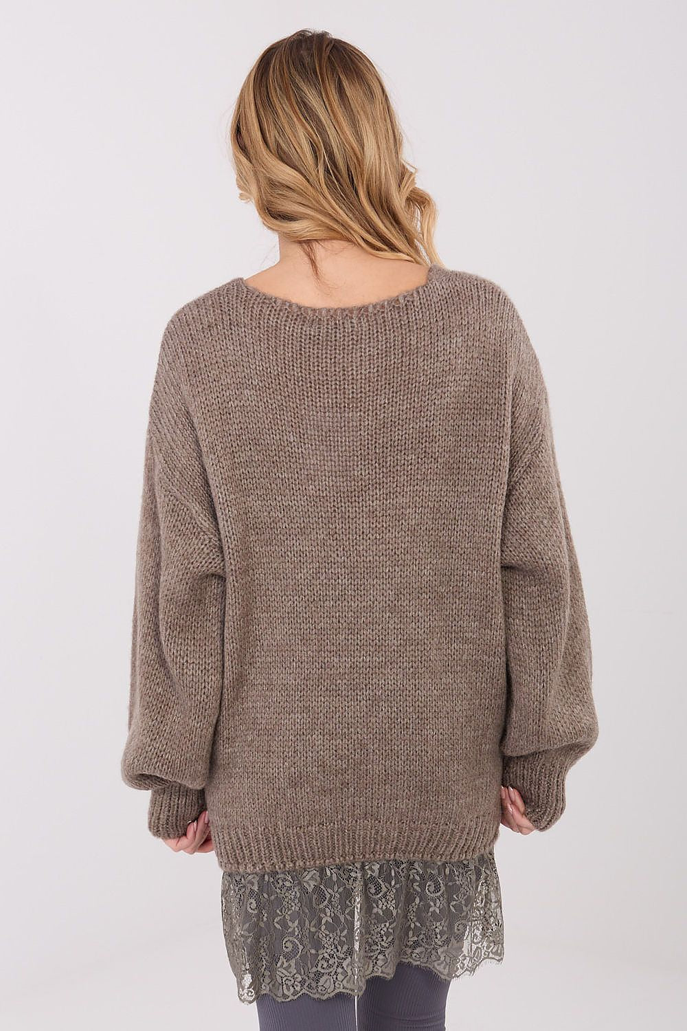   Sweter Damski Model IN-SW-33681.05P Dark Beige - Factory Price 