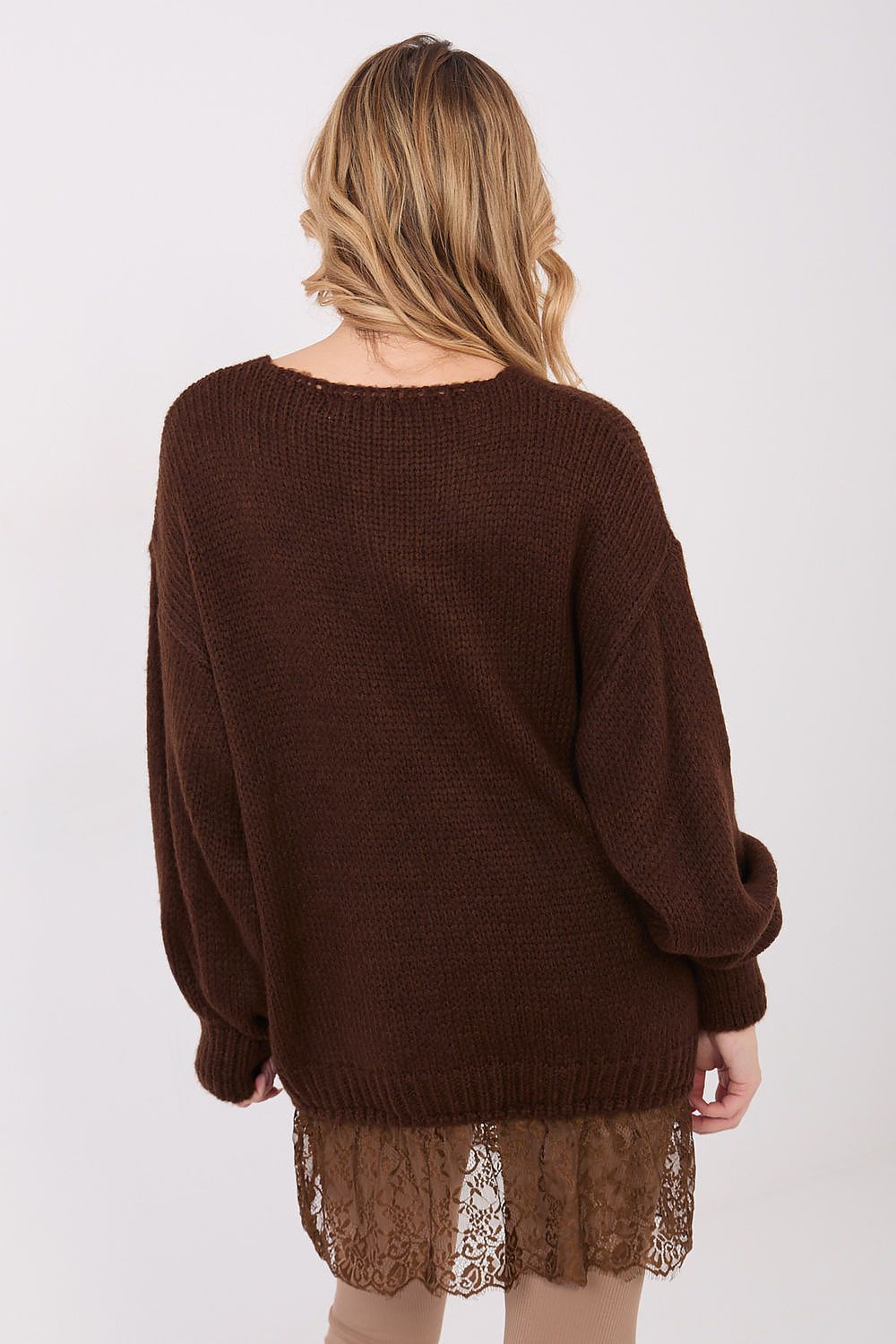   Sweter Damski Model IN-SW-33681.05P Dark Brown - Factory Price 