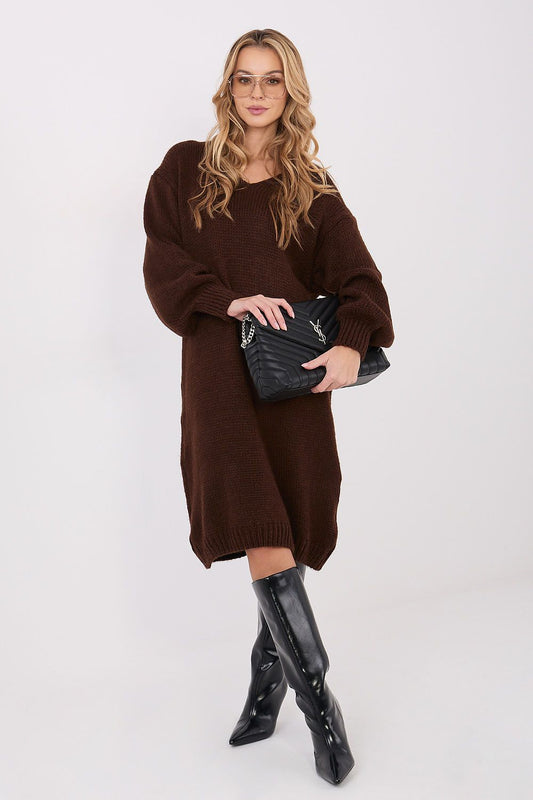  Sukienka Model IN-SK-5962.22 Dark Brown - Factory Price 