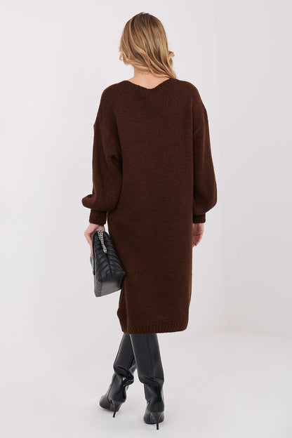  Sukienka Model IN-SK-5962.22 Dark Brown - Factory Price 