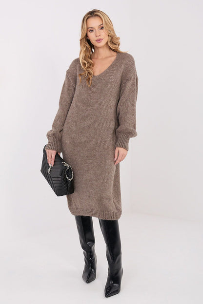  Sukienka Model IN-SK-5962.22 Dark Beige - Factory Price 