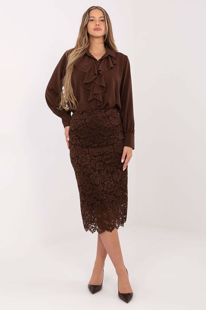   Koszula Damska Model IT-KS-26967.28 Brown - Factory Price 