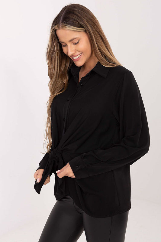   Koszula Damska Model IT-KS-29053.69 Black - Factory Price 