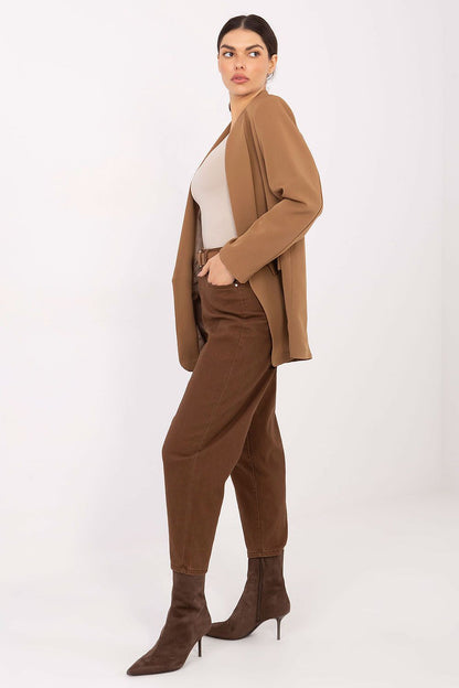  Spodnie Jeansy Damskie Model VM-SP-SK152-76.09 Brown - Factory Price 