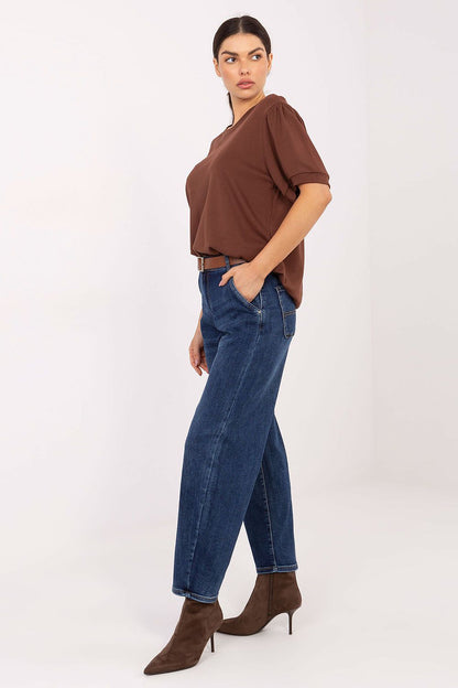  Spodnie Jeansy Damskie Model VM-SP-J1569-15.09P Dark Blue - Factory Price 
