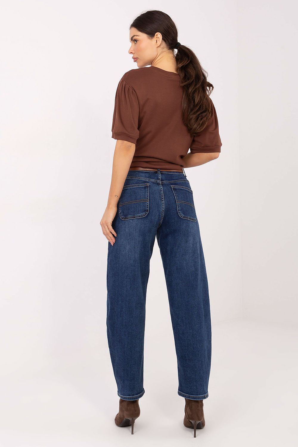  Spodnie Jeansy Damskie Model VM-SP-J1569-15.09P Dark Blue - Factory Price 