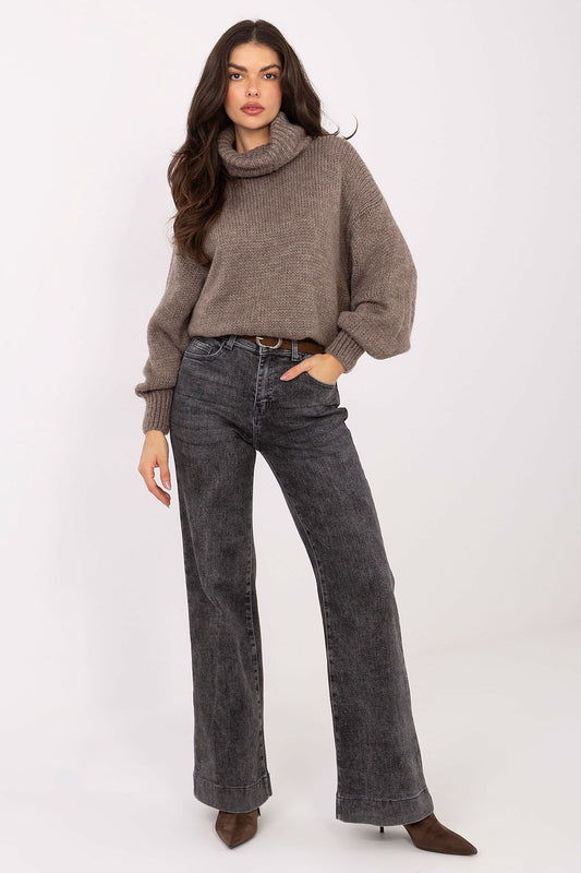  Spodnie Jeansy Damskie Model VM-SP-J1567-11.02 Dark Grey - Factory Price 