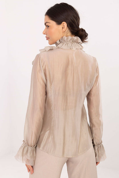   Koszula Damska Model IT-KS-28882.03 Beige - Factory Price 