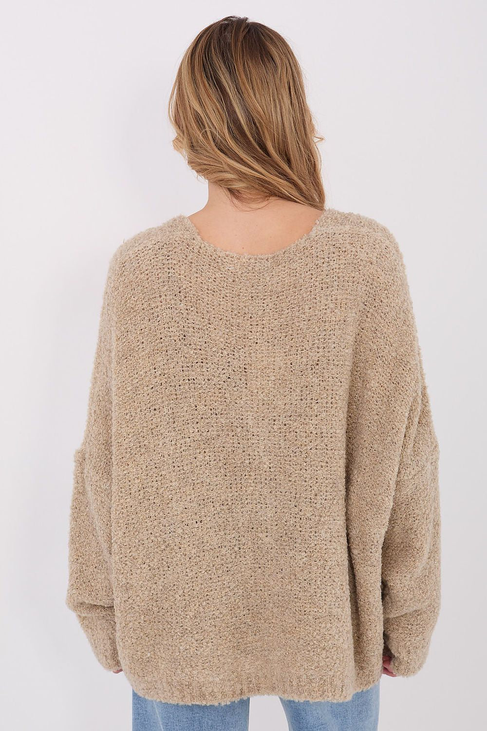  Sweter Damski Model CH-SW-72981.05P Beige - Factory Price 