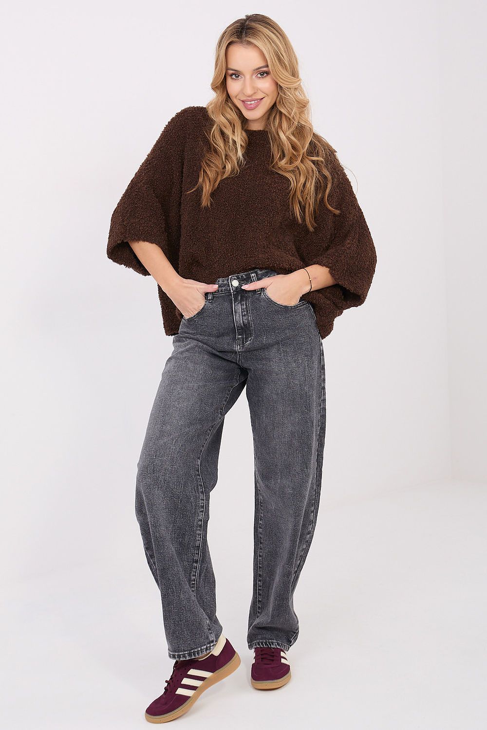   Sweter Damski Model CH-SW-72996.26 Dark_Brown - Factory Price 