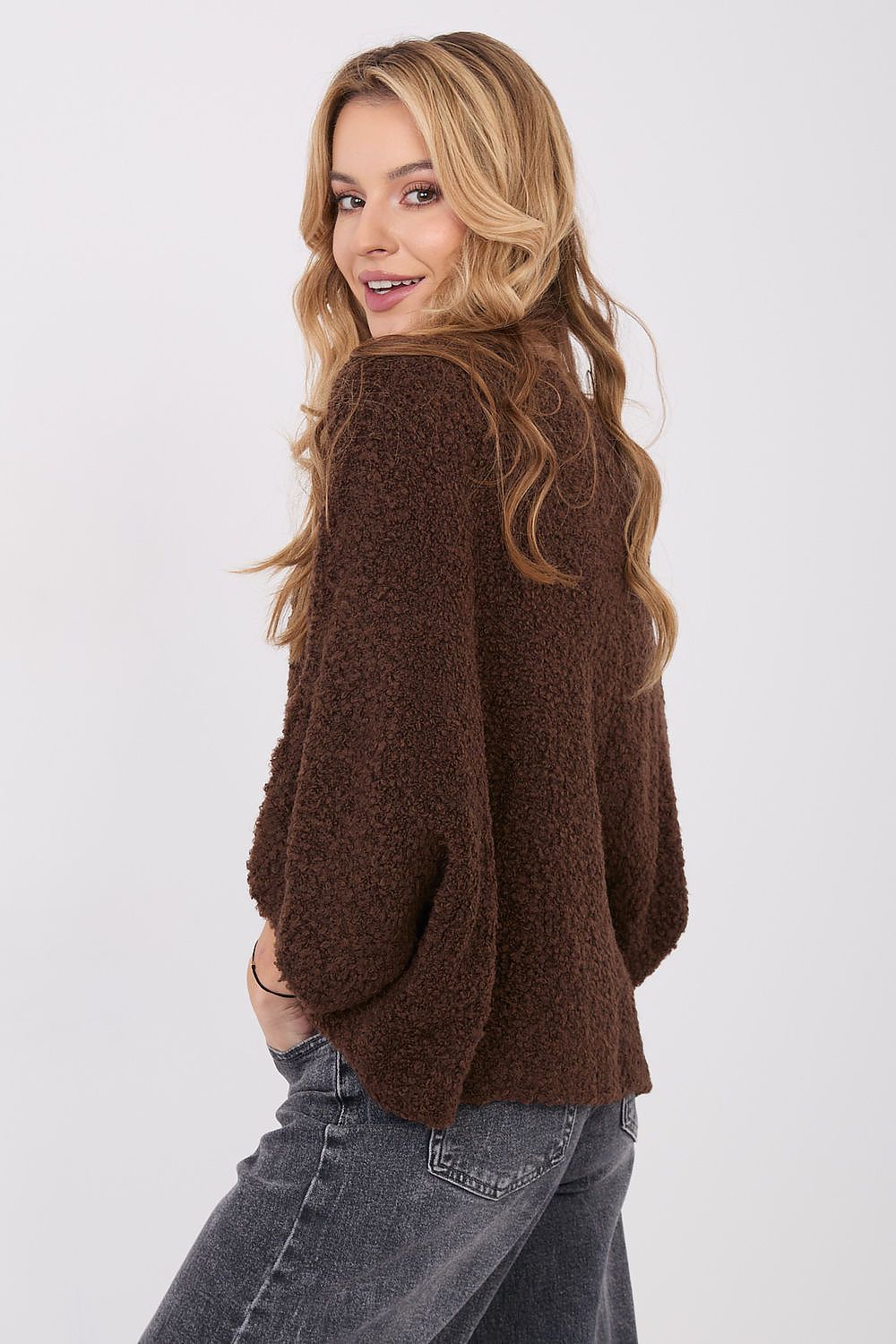   Sweter Damski Model CH-SW-72996.26 Dark_Brown - Factory Price 