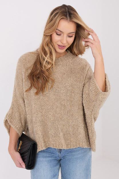   Sweter Damski Model CH-SW-72996.26 Beige - Factory Price 