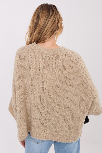   Sweter Damski Model CH-SW-72996.26 Beige - Factory Price 