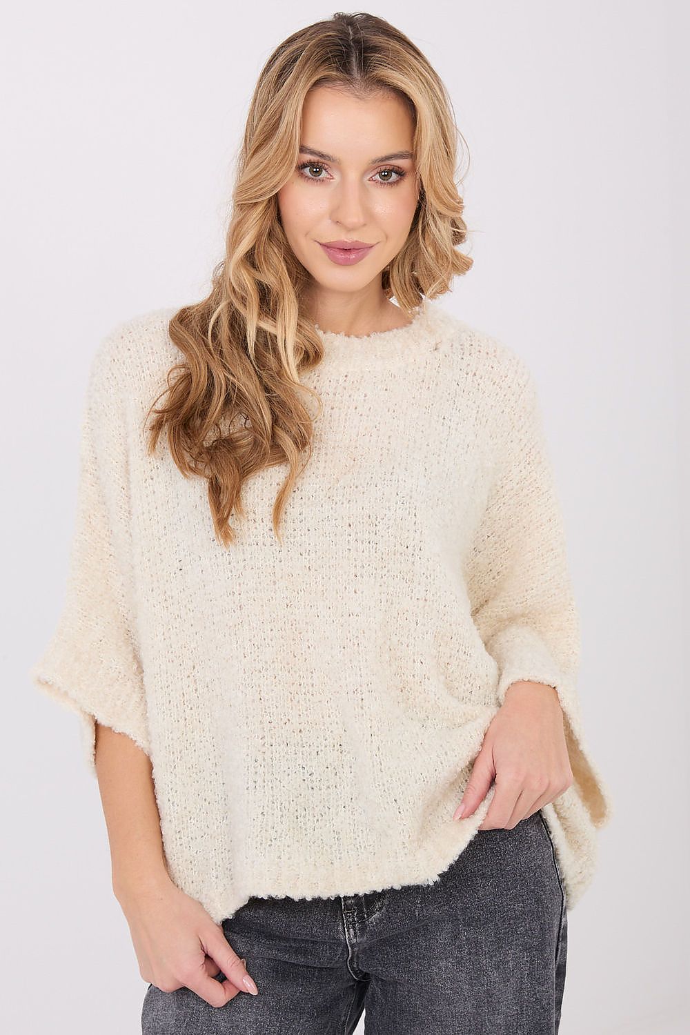   Sweter Damski Model CH-SW-72996.26 Light Beige - Factory Price 
