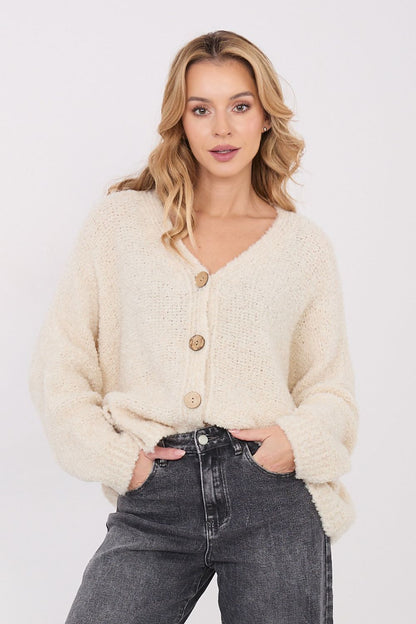  Sweter Damski Model CH-SW-72981.05P Light Beieg - Factory Price 