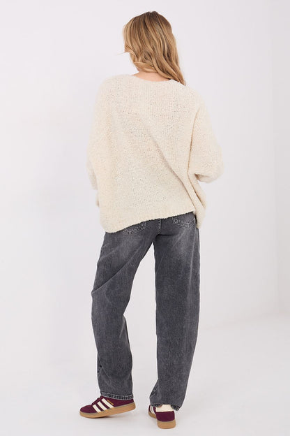 Sweter Damski Model CH-SW-72981.05P Light Beieg - Factory Price 