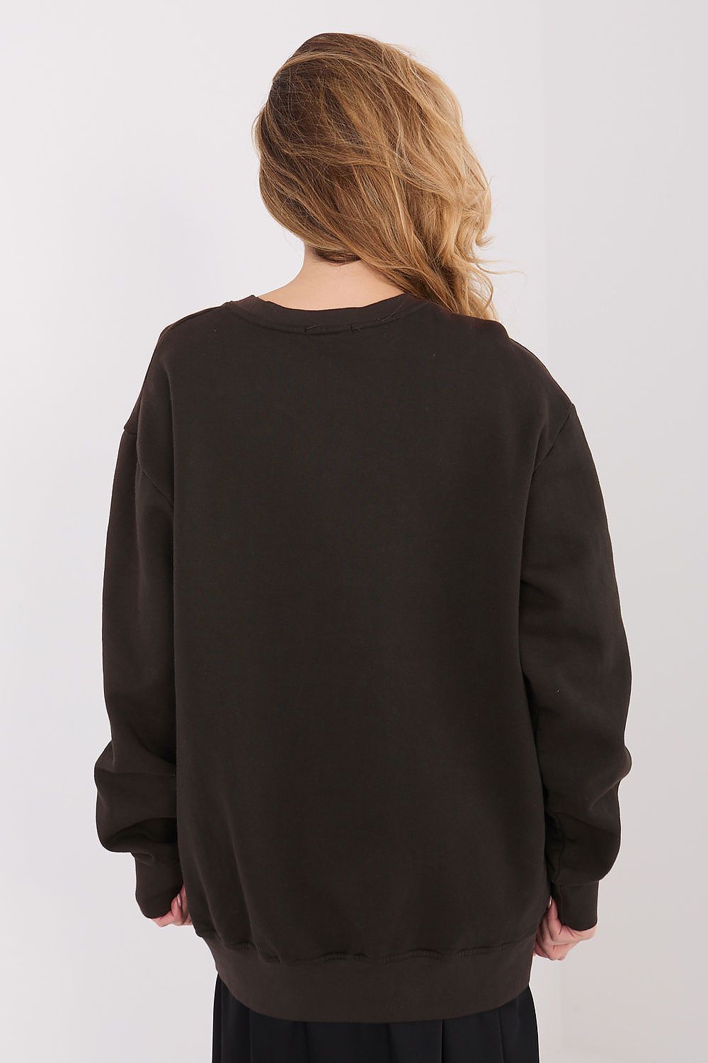   Bluza Damska Model WT-BL-A1047.69 Dark Brown - Factory Price 