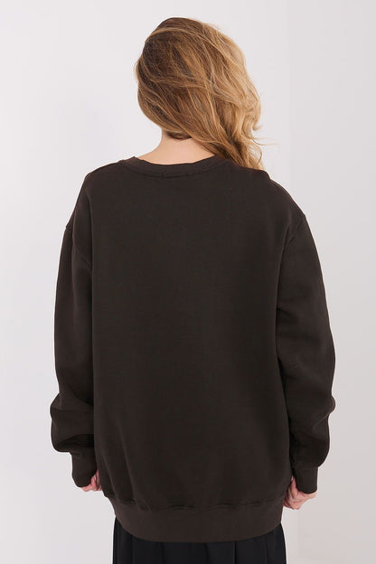   Bluza Damska Model WT-BL-A1047.69 Dark Brown - Factory Price 