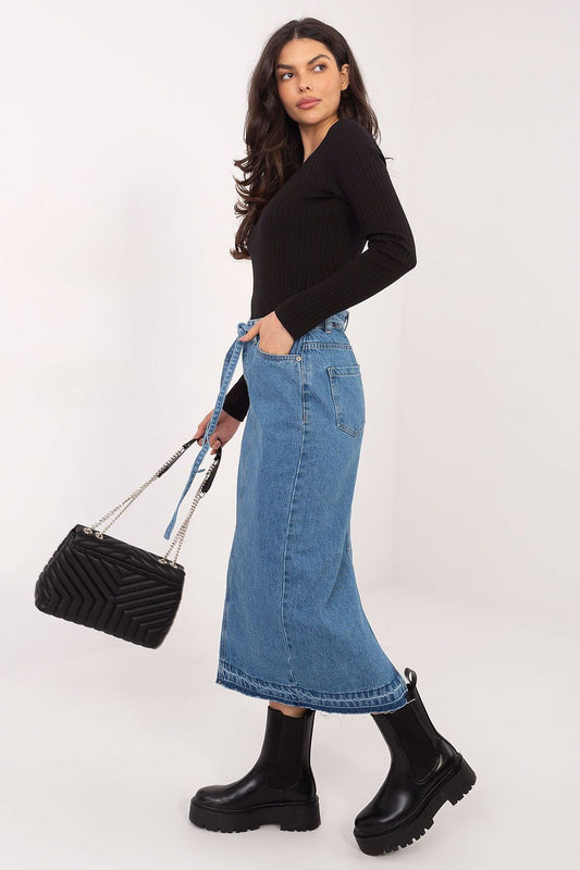  Spódnica Model D80030BI50248L211 Blue - Sublevel 