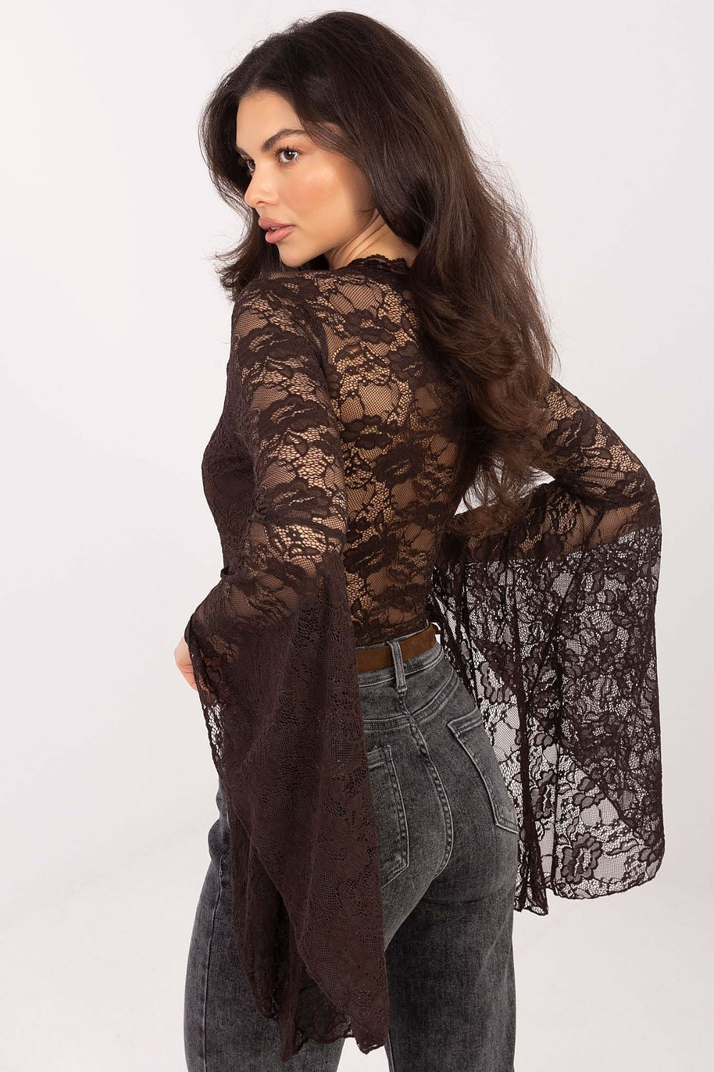   Bluzka Model PM-BZ-SF193.72 Dark Brown - Factory Price 