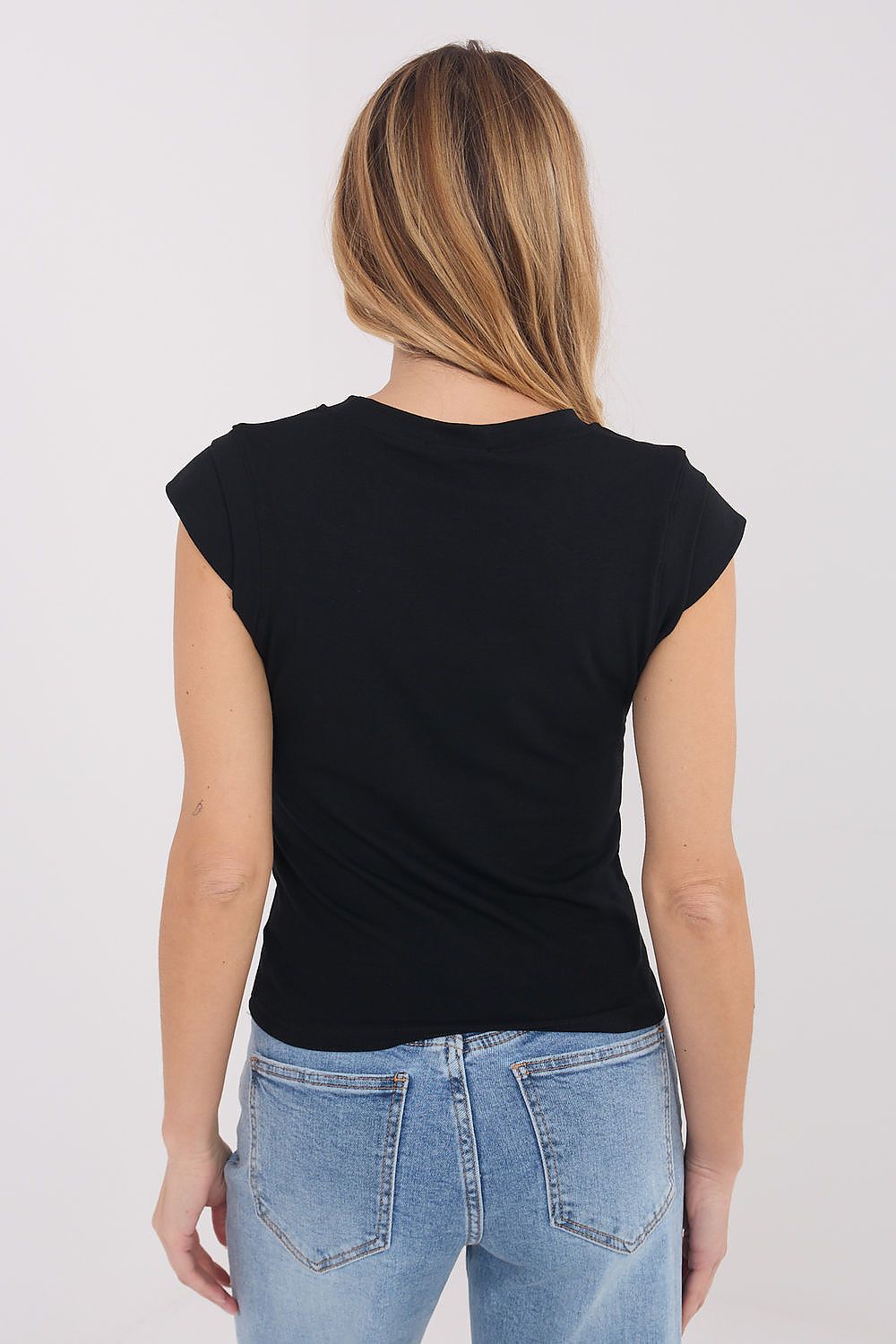  Koszulka Top Model PM-BZ-SF103.36 Black - Factory Price 