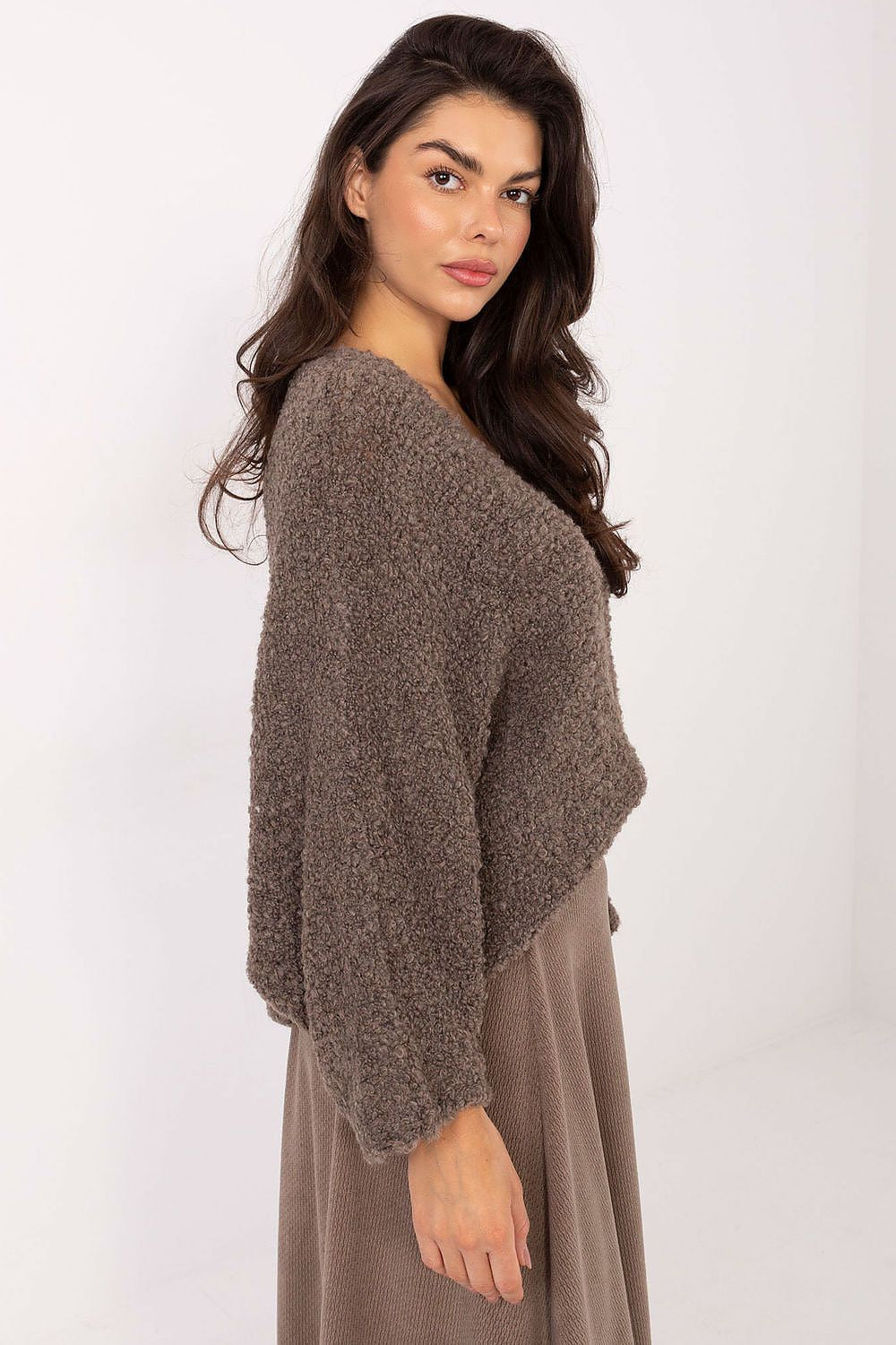   Sweter Damski Model CH-SW-72630.79 Dark Beige - Factory Price 