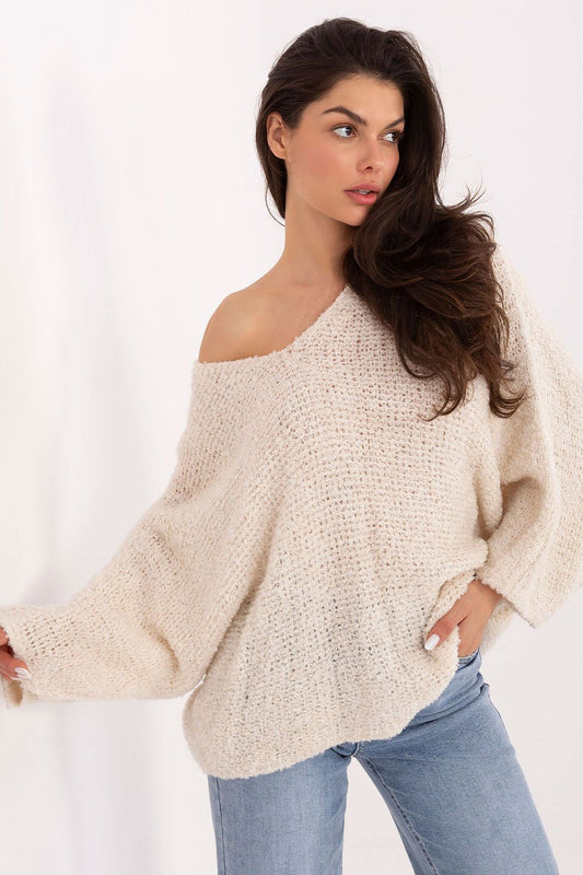   Sweter Damski Model CH-SW-72630.79 Light Beige - Factory Price 
