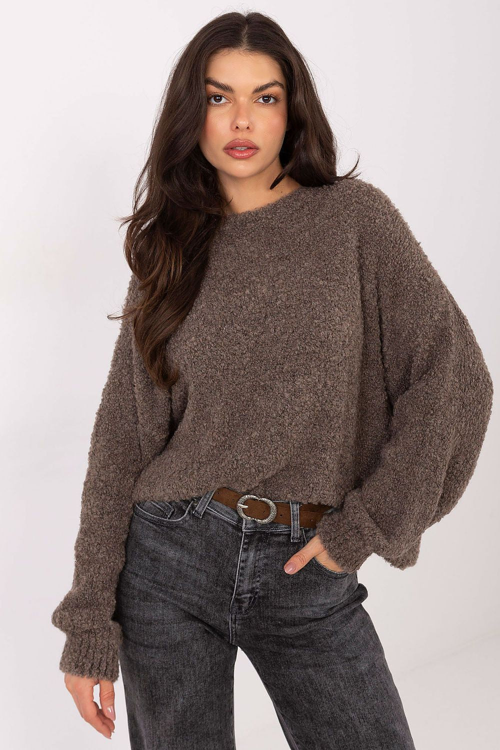   Sweter Damski Model CH-SW-72610.62 Dark Beige - Factory Price 