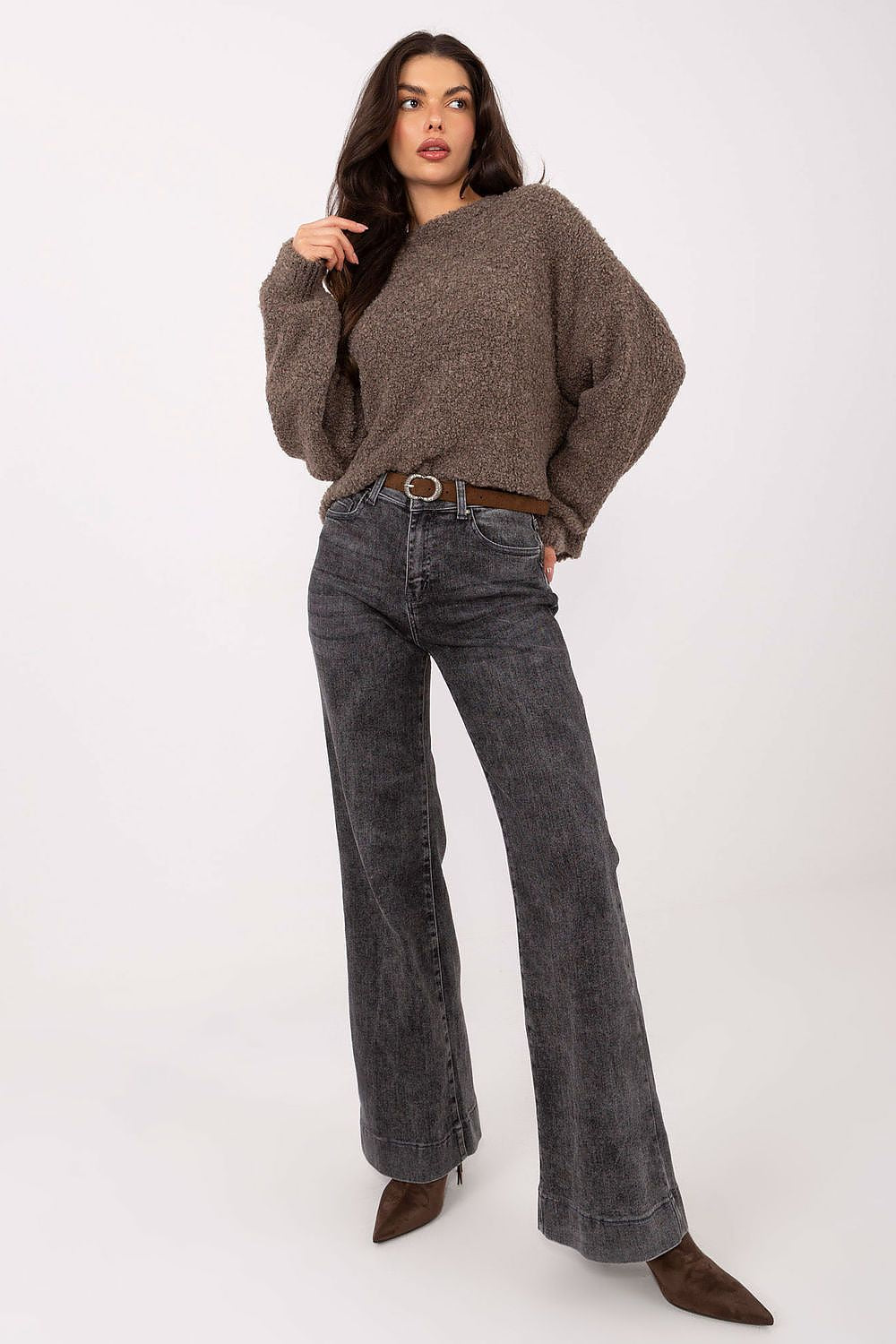   Sweter Damski Model CH-SW-72610.62 Dark Beige - Factory Price 