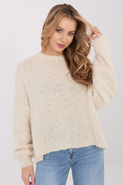   Sweter Damski Model CH-SW-72610.62 Light Beige - Factory Price 