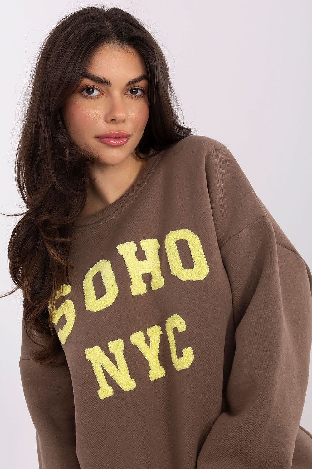   Bluza Damska Model MJ-BL-H2501.75 Dark Beige - Factory Price 