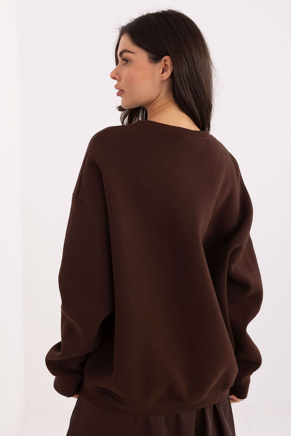  Bluza Damska Model MJ-BL-H2501.75 Dark Brown - Factory Price 