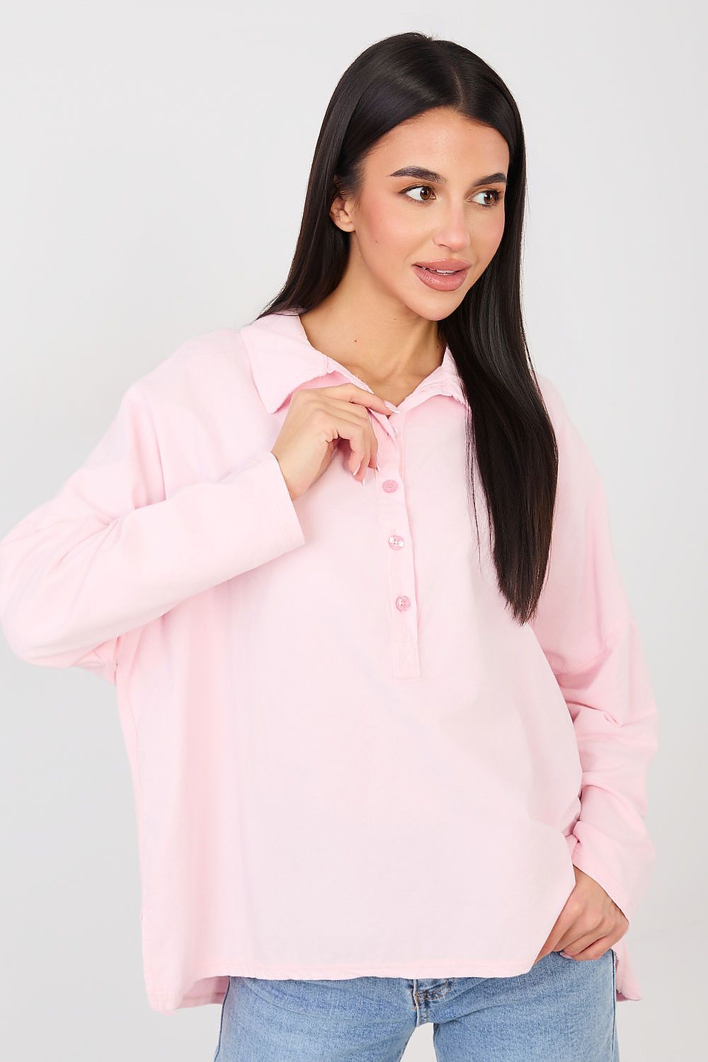   Bluzka Model IT-BZ-6697.30 Light Pink - Factory Price 