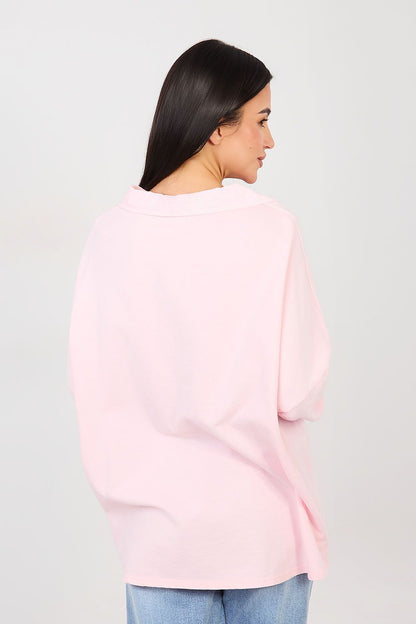   Bluzka Model IT-BZ-6697.30 Light Pink - Factory Price 