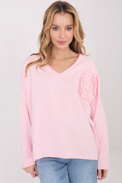   Bluzka Model IT-BZ-6694.69 Light Pink - Factory Price 