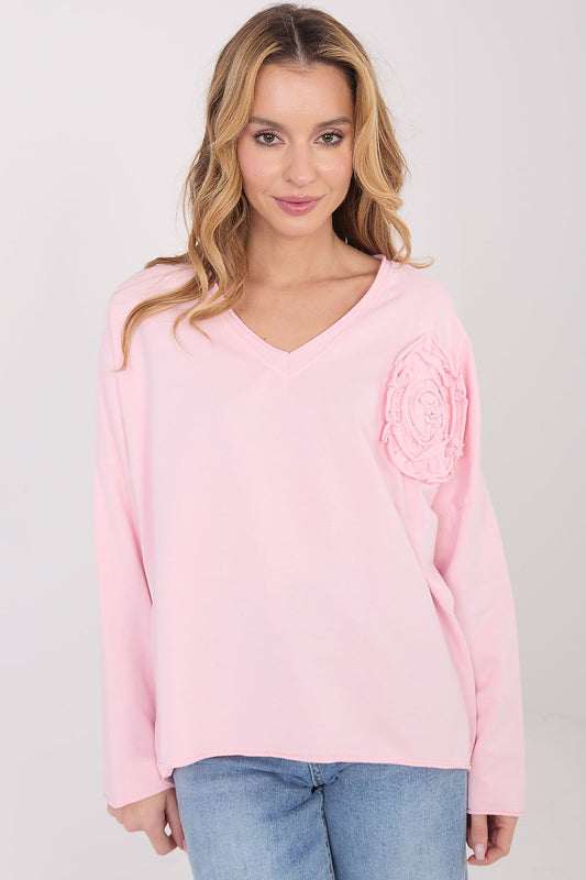   Bluzka Model IT-BZ-6694.69 Light Pink - Factory Price 