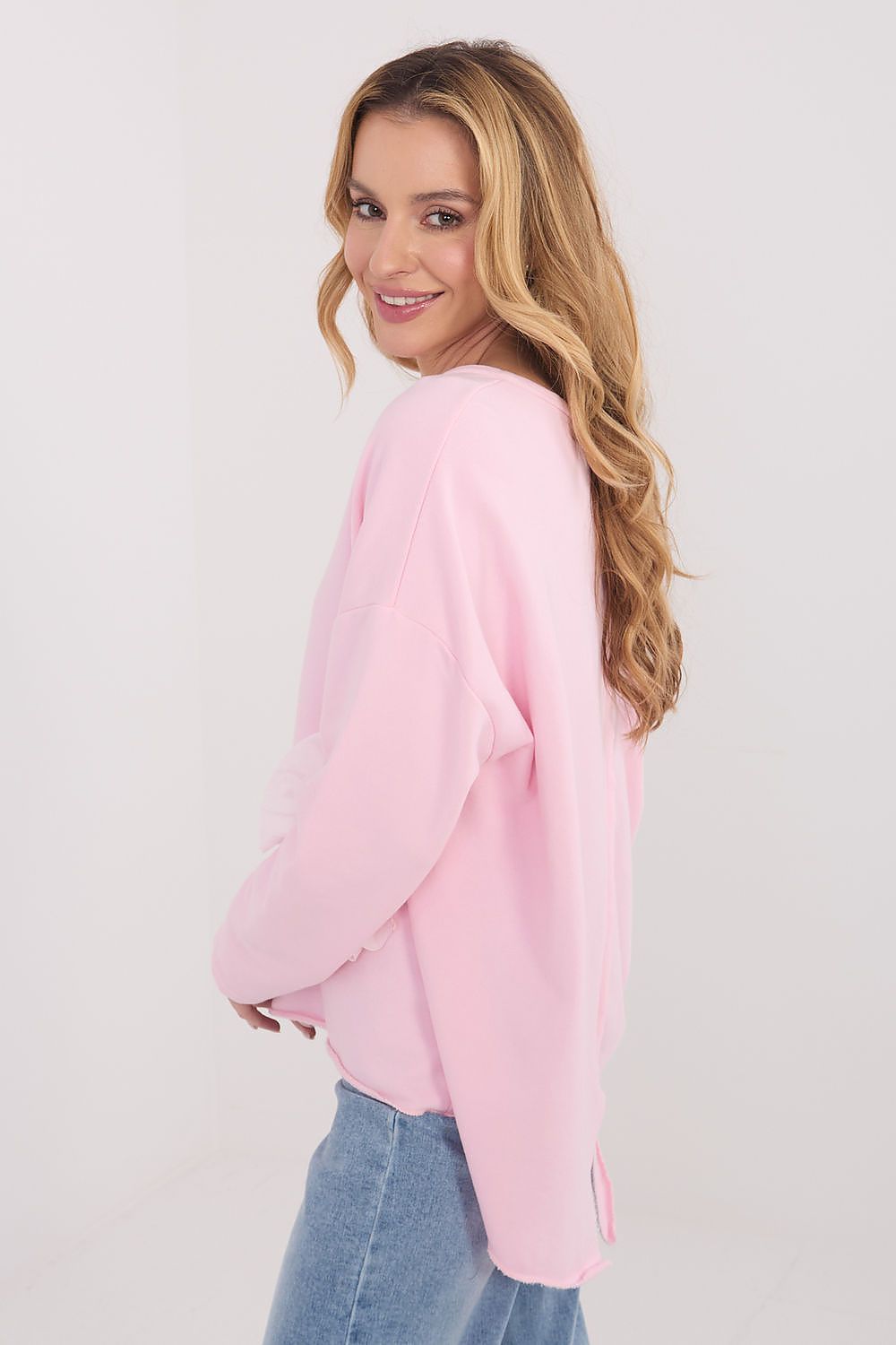   Bluzka Model IT-BZ-6693.70 Light Pink - Factory Price 