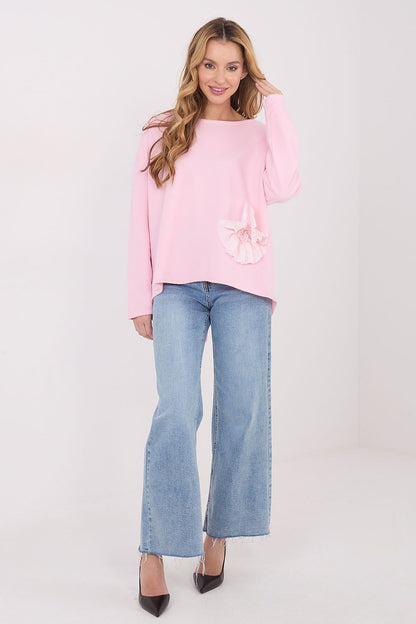   Bluzka Model IT-BZ-6693.70 Light Pink - Factory Price 