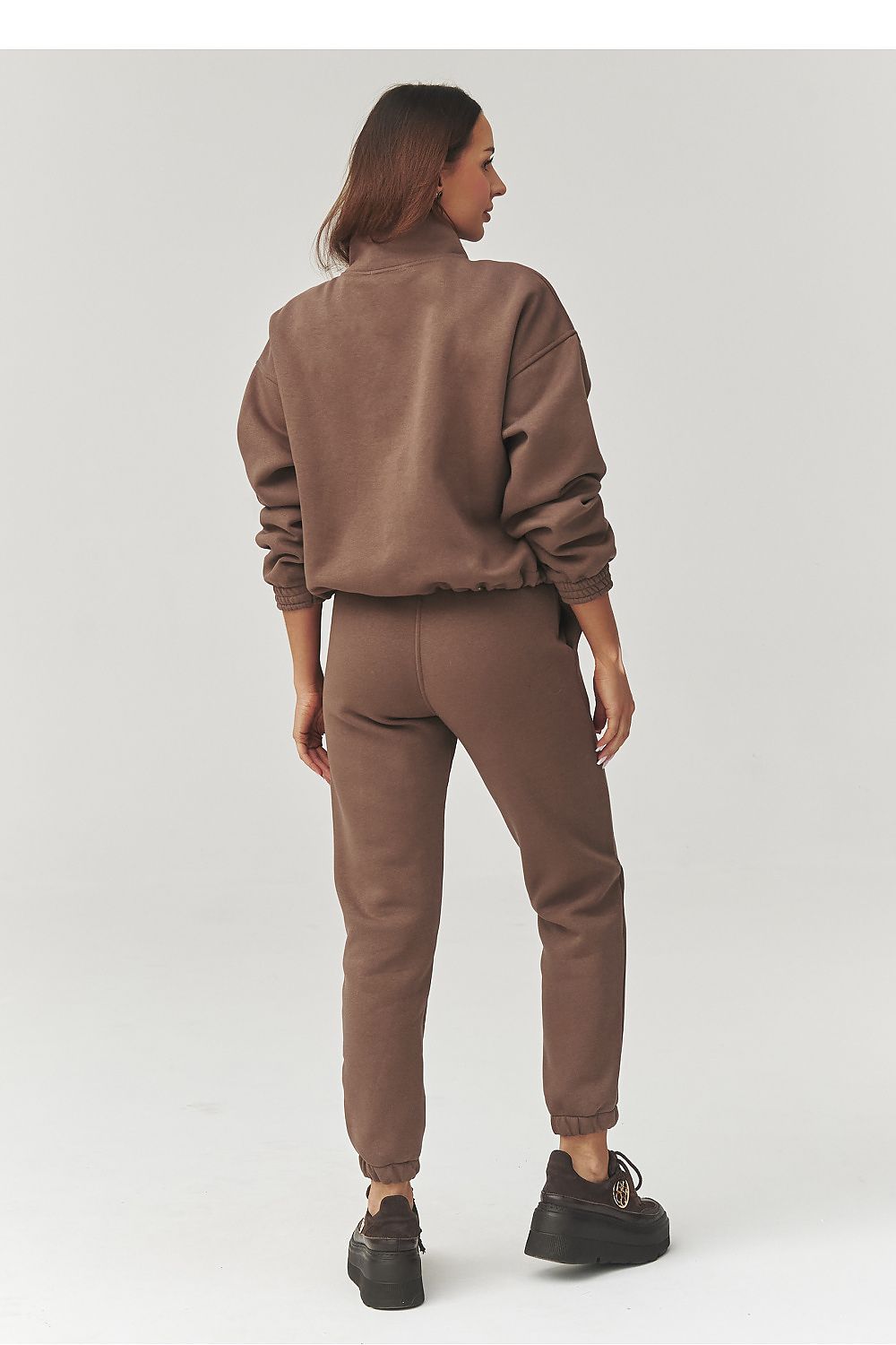  Spodnie Komplet Model A13 Mocca - Makadamia 