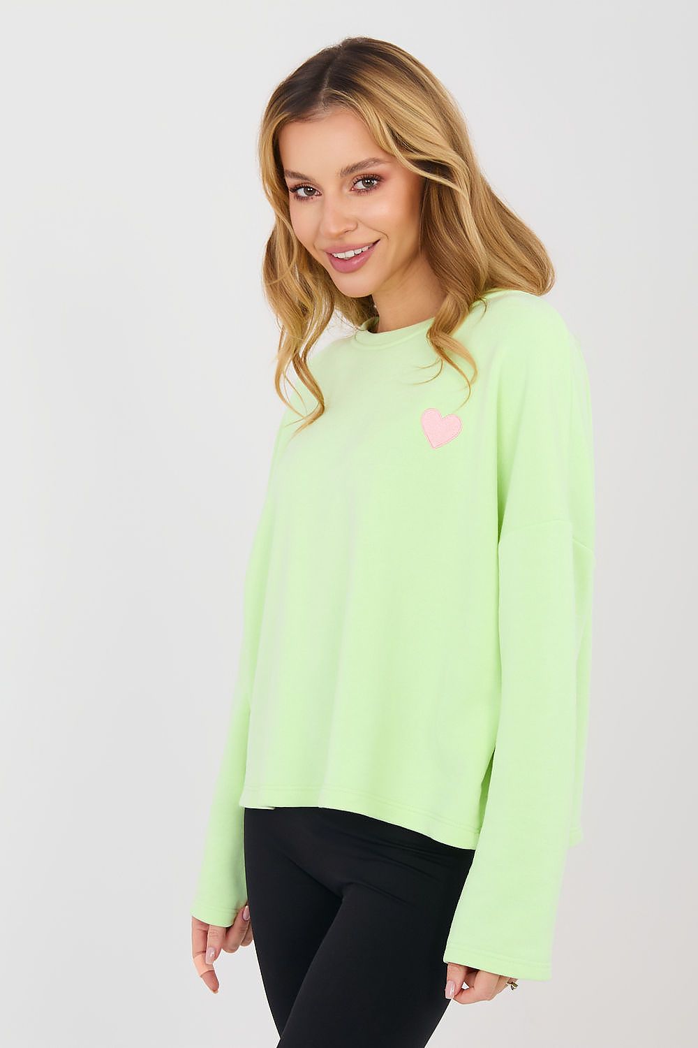   Bluza Damska Model MJ-BL-Q2101.84 Light Green - Factory Price 