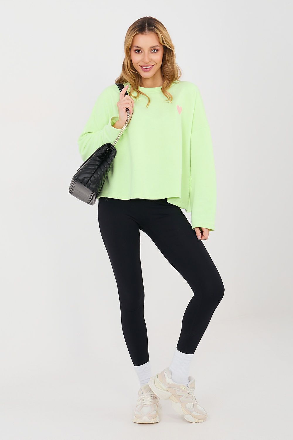   Bluza Damska Model MJ-BL-Q2101.84 Light Green - Factory Price 