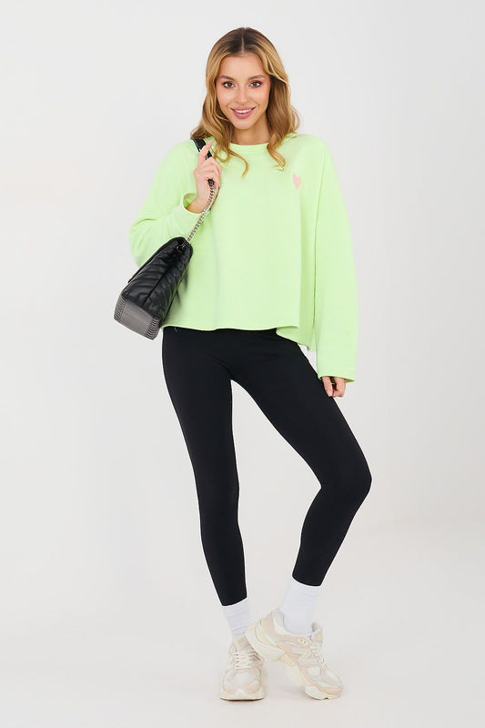   Bluza Damska Model MJ-BL-Q2101.84 Light Green - Factory Price 
