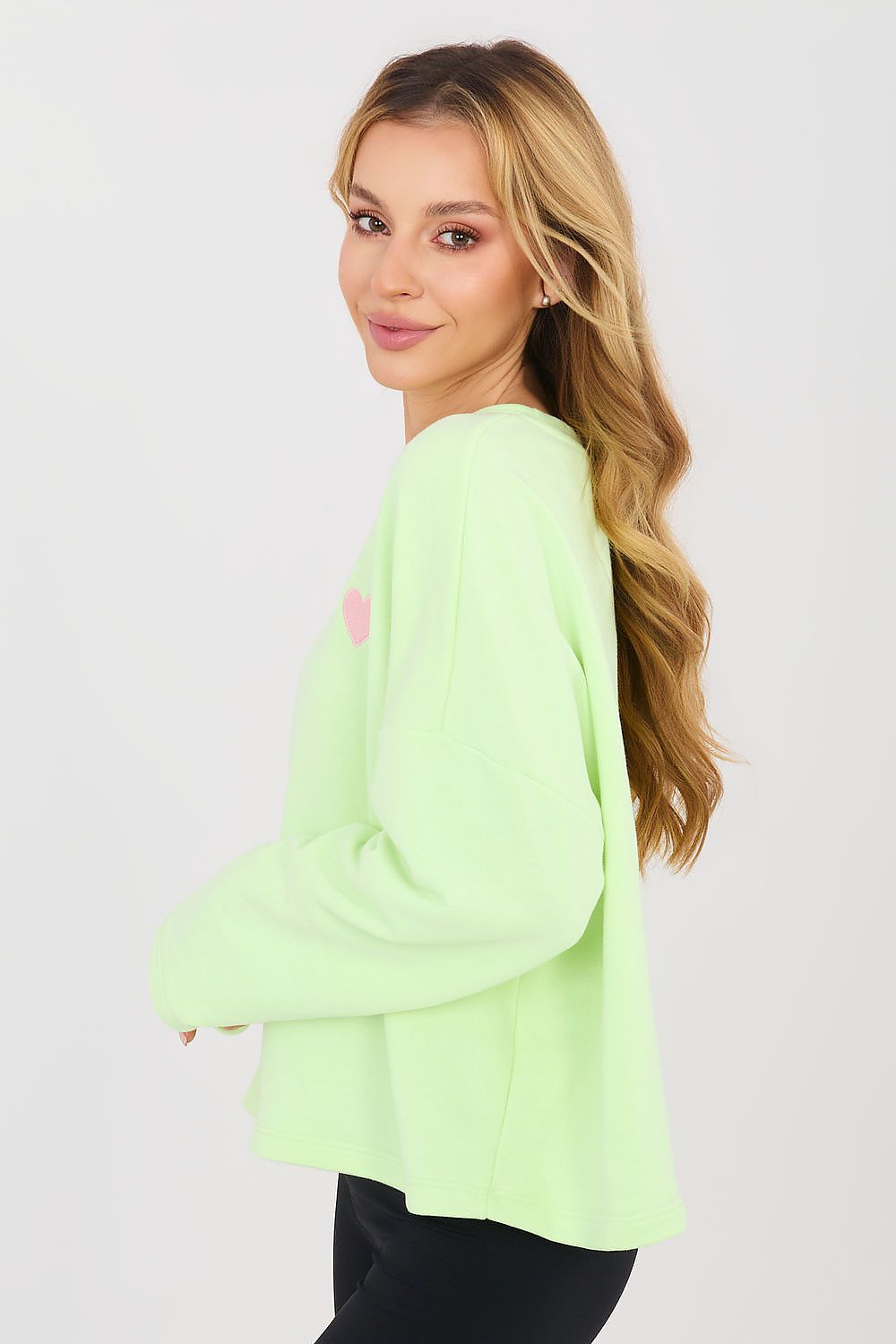   Bluza Damska Model MJ-BL-Q2101.84 Light Green - Factory Price 